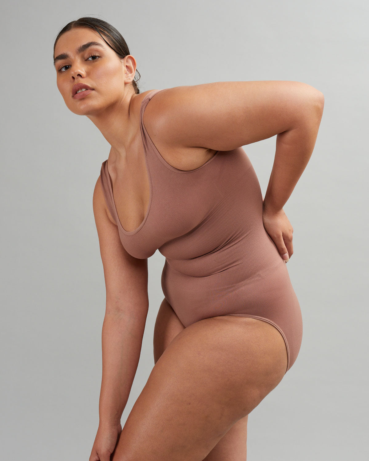 SCOOP NECK BREIF BODYSUIT