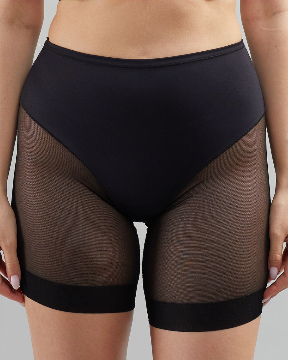 MID-WAIST PANTYHOSE SHORTIE